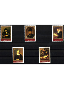 RUSSIA 1983 francobolli serie completa nuova ritratti Unificato 4984/8